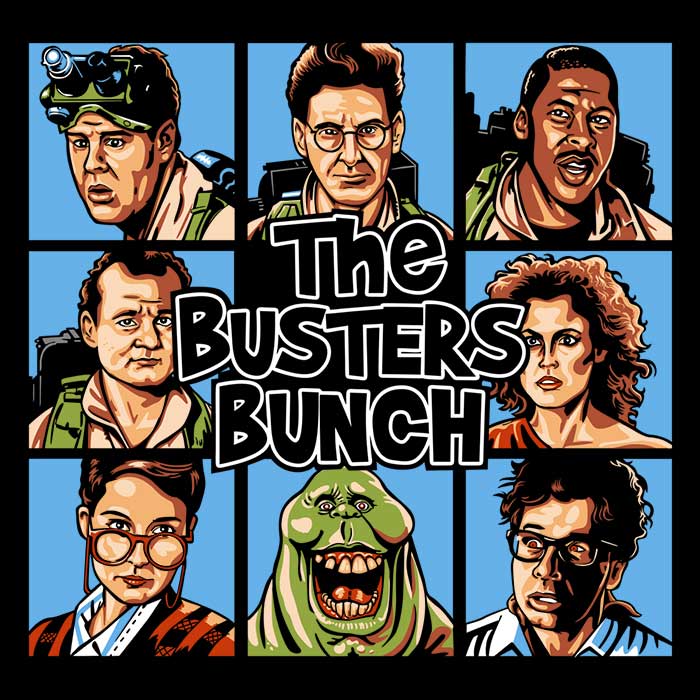 The Busters Bunch Men's Apparel - Adult & Kids T-Shirts, Sweatshirts & Hoodies apparel design preview 2