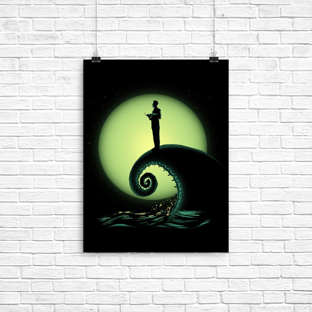 The Call Before Christmas Poster - Adult & Kids T-Shirts, Sweatshirts & Hoodies apparel design preview 1