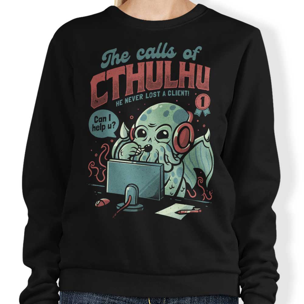 The Calls of Cthulhu - Adult & Kids T-Shirts, Sweatshirts & Hoodies apparel design preview 1