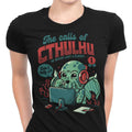 The Calls of Cthulhu Women's Apparel - Adult & Kids T-Shirts, Sweatshirts & Hoodies apparel design preview 1