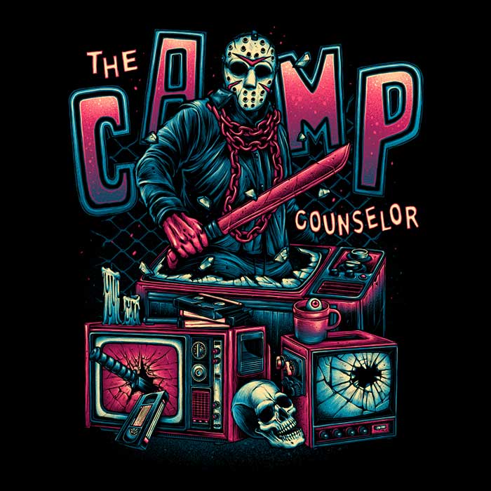The Camp Counselor Men's Apparel - Adult & Kids T-Shirts, Sweatshirts & Hoodies apparel design preview 2