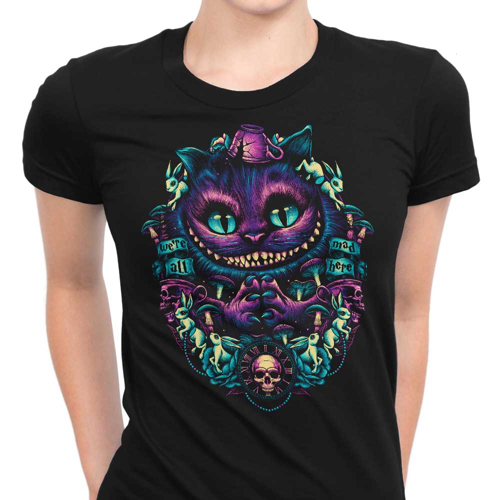 The Cat of Mischief Women's Apparel - Adult & Kids T-Shirts, Sweatshirts & Hoodies apparel design preview 1