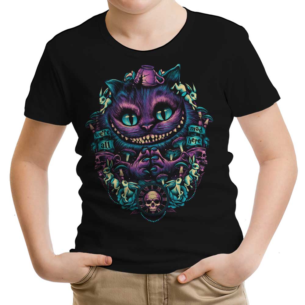 The Cat of Mischief Youth Apparel - Adult & Kids T-Shirts, Sweatshirts & Hoodies apparel design preview 1