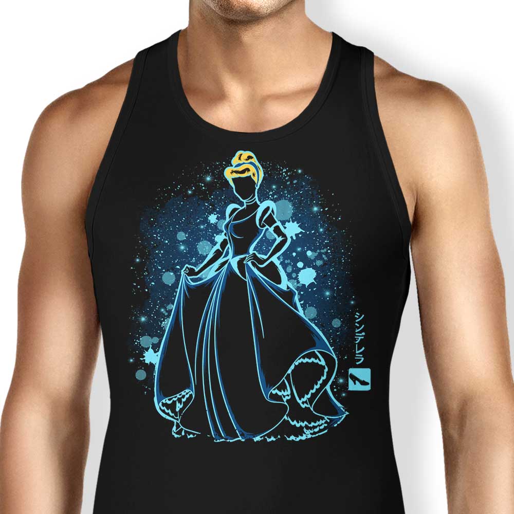 The Cendrillon Princess Tank Top - Adult & Kids T-Shirts, Sweatshirts & Hoodies apparel design preview 1