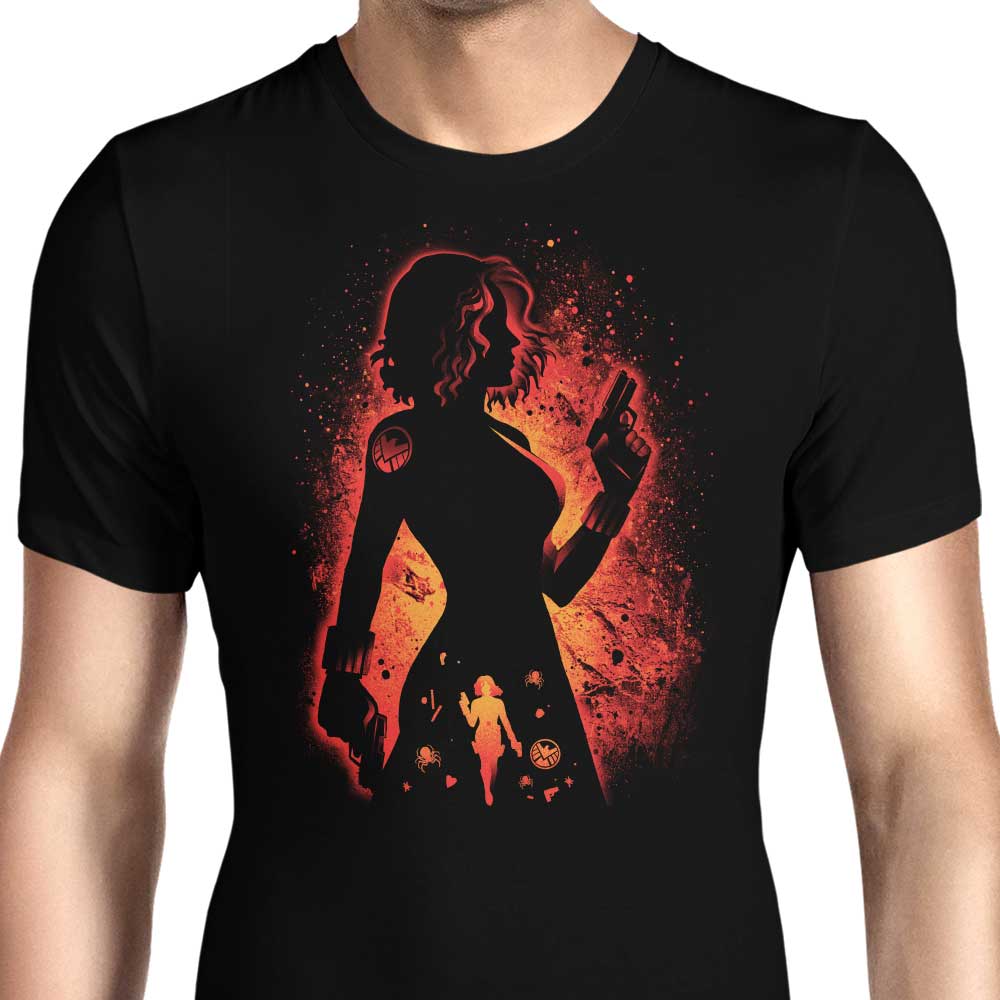 The Charming Black Widow Men's Apparel - Adult & Kids T-Shirts, Sweatshirts & Hoodies apparel design preview 1