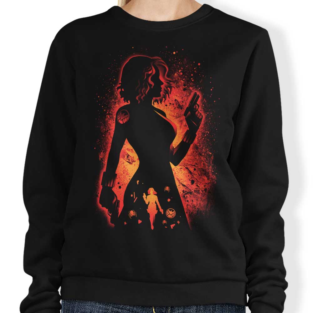 The Charming Black Widow - Adult & Kids T-Shirts, Sweatshirts & Hoodies apparel design preview 1