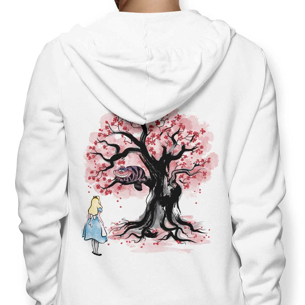 The Cheshire's Tree Sumi-e - Adult & Kids T-Shirts, Sweatshirts & Hoodies apparel design preview 1