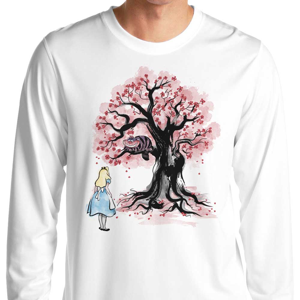 The Cheshire's Tree Sumi-e - Adult & Kids T-Shirts, Sweatshirts & Hoodies apparel design preview 1