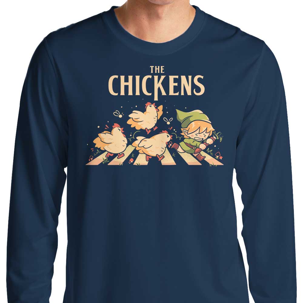 The Chickens - Adult & Kids T-Shirts, Sweatshirts & Hoodies apparel design preview 1