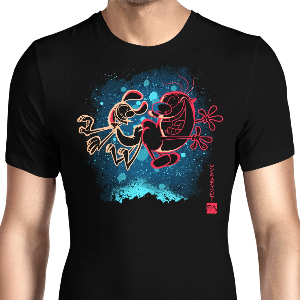 The Chihuahua and Cat Men's Apparel - Adult & Kids T-Shirts, Sweatshirts & Hoodies apparel design preview 1