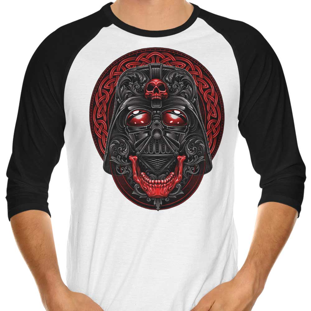 The Chosen Skull 3/4 Sleeve Raglan - Adult & Kids T-Shirts, Sweatshirts & Hoodies apparel design preview 1