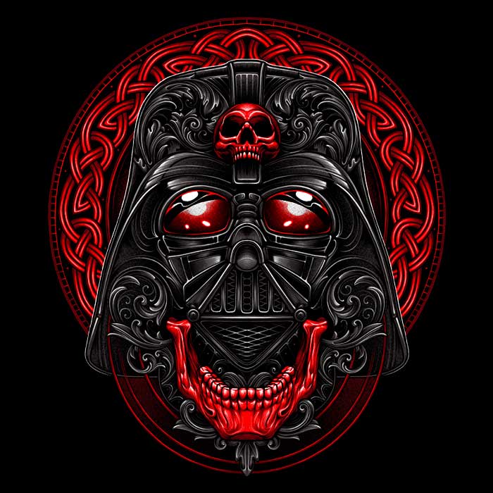 The Chosen Skull Men's Apparel - Adult & Kids T-Shirts, Sweatshirts & Hoodies apparel design preview 2