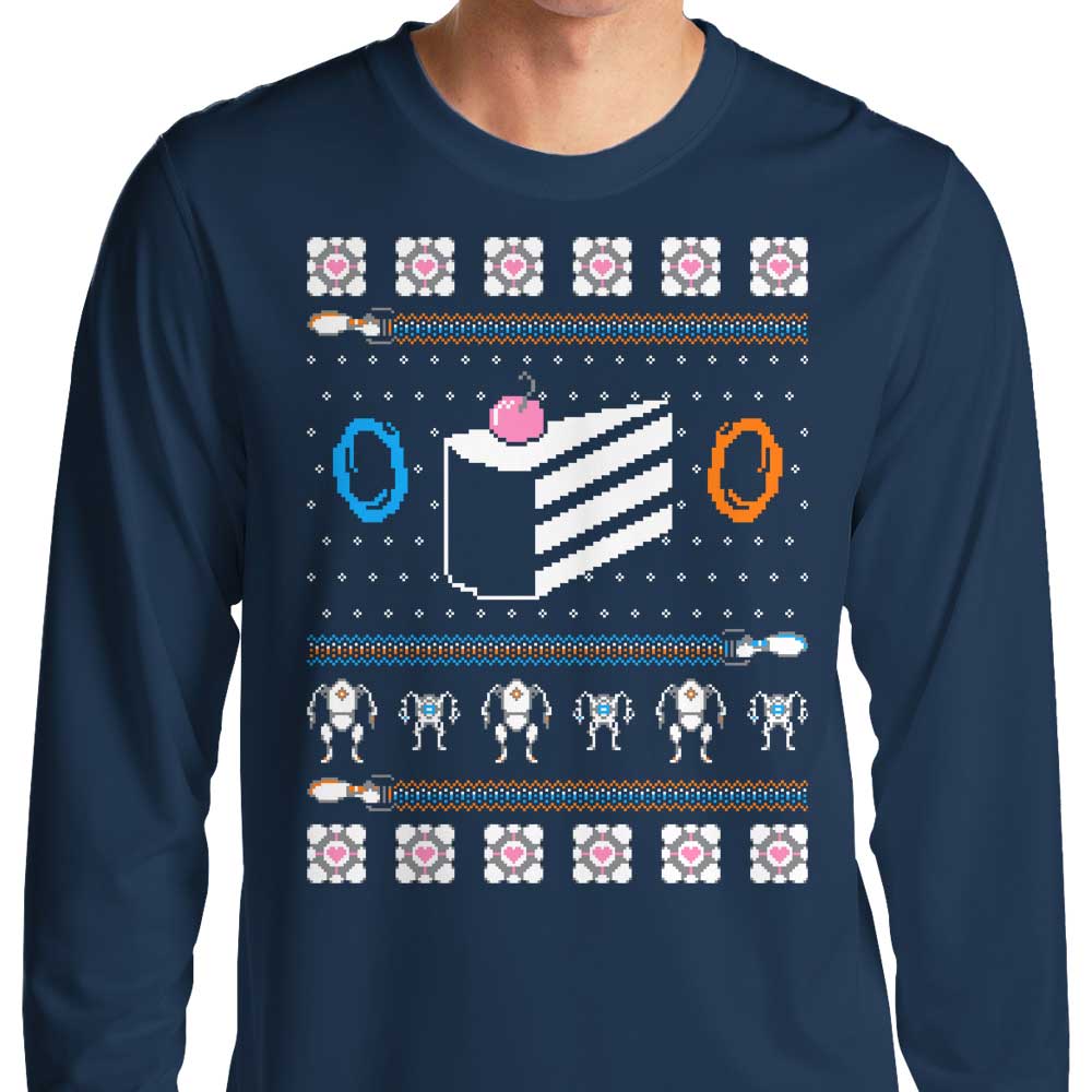 The Christmas Cake is a Lie - Adult & Kids T-Shirts, Sweatshirts & Hoodies apparel design preview 1