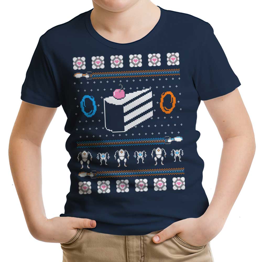 The Christmas Cake is a Lie Youth Apparel - Adult & Kids T-Shirts, Sweatshirts & Hoodies apparel design preview 1