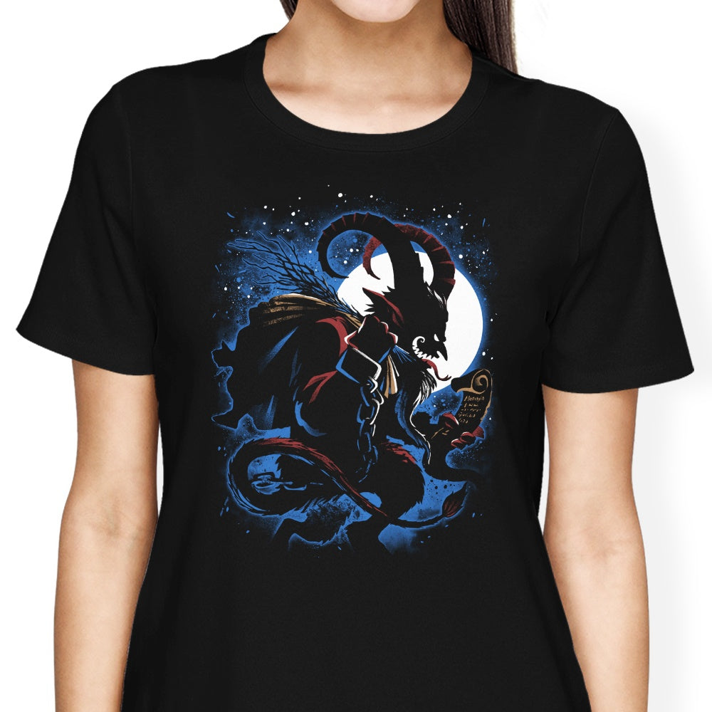 The Christmas Devil Women's Apparel - Adult & Kids T-Shirts, Sweatshirts & Hoodies apparel design preview 1