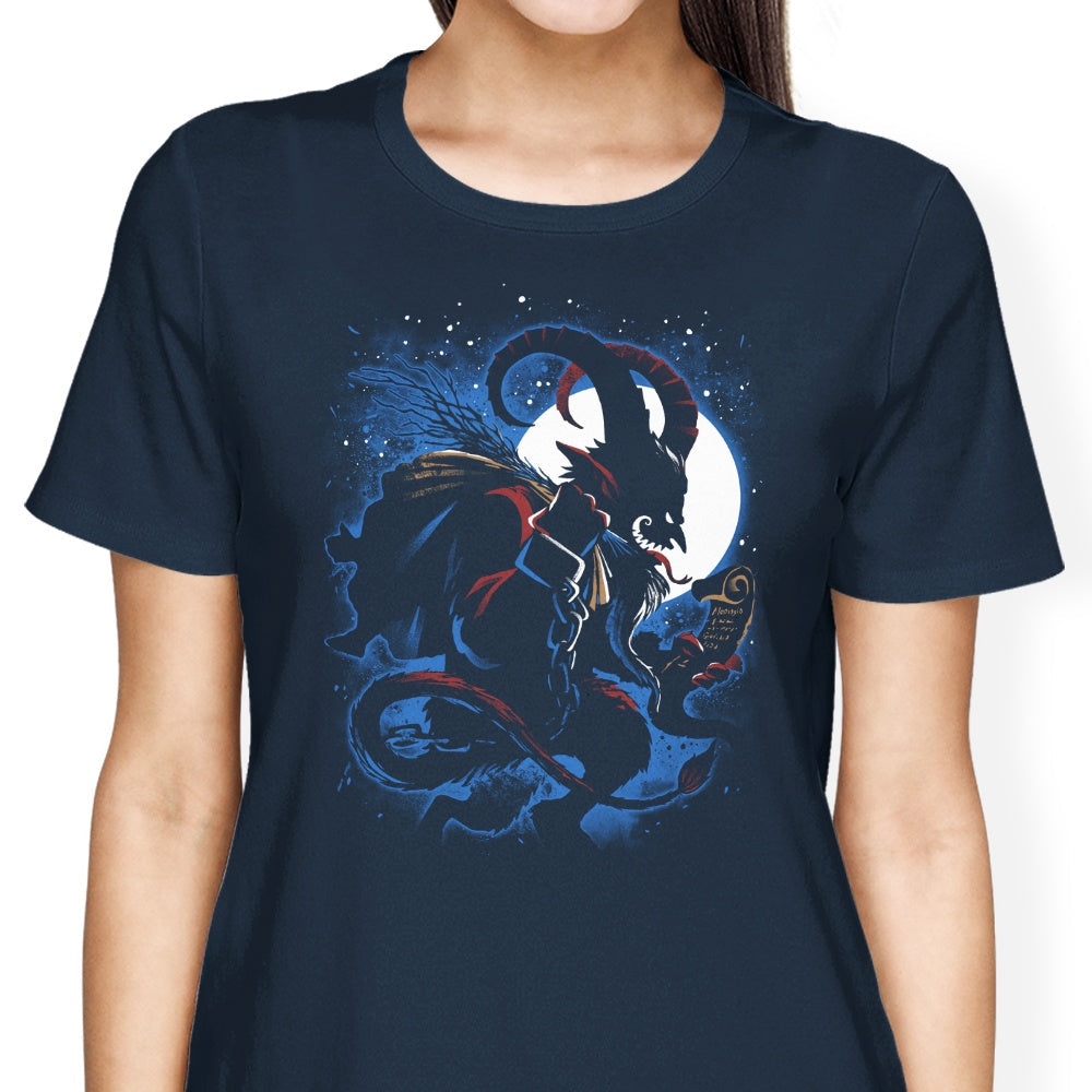 The Christmas Devil Women's Apparel - Adult & Kids T-Shirts, Sweatshirts & Hoodies apparel design preview 2
