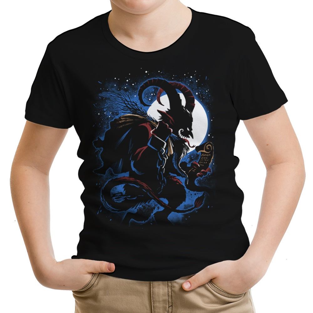 The Christmas Devil Youth Apparel - Adult & Kids T-Shirts, Sweatshirts & Hoodies apparel design preview 1