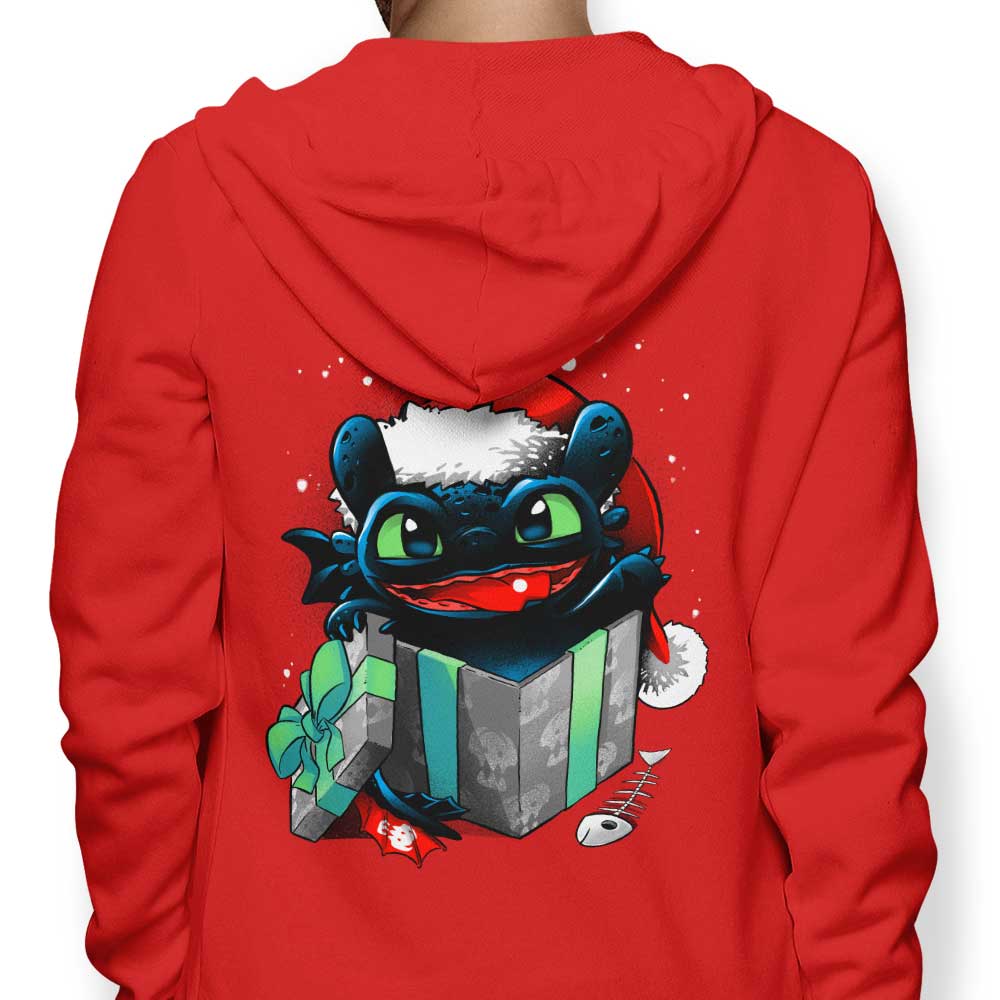 The Christmas Dragon - Adult & Kids T-Shirts, Sweatshirts & Hoodies apparel design preview 1