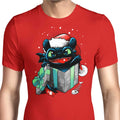 The Christmas Dragon Men's Apparel - Adult & Kids T-Shirts, Sweatshirts & Hoodies apparel design preview 1
