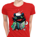 The Christmas Dragon Women's Apparel - Adult & Kids T-Shirts, Sweatshirts & Hoodies apparel design preview 1