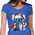The Christmas Experiment Women's V-Neck - Adult & Kids T-Shirts, Sweatshirts & Hoodies apparel design preview 1