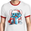 The Christmas Experiment Ringer - Adult & Kids T-Shirts, Sweatshirts & Hoodies apparel design preview 1