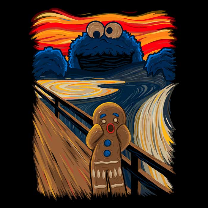 The Cookie Muncher Men's Apparel - Adult & Kids T-Shirts, Sweatshirts & Hoodies apparel design preview 2