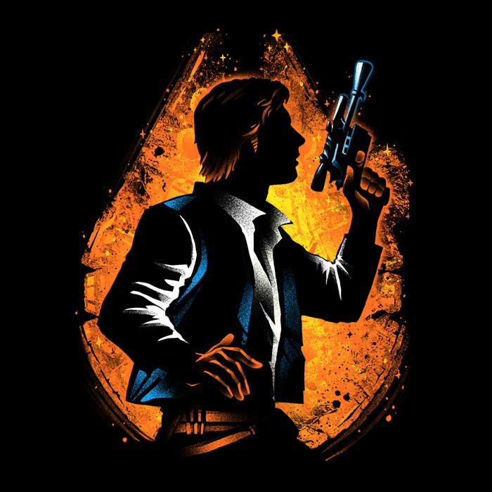 The Corellian Smuggler Men's Apparel - Adult & Kids T-Shirts, Sweatshirts & Hoodies apparel design preview 2