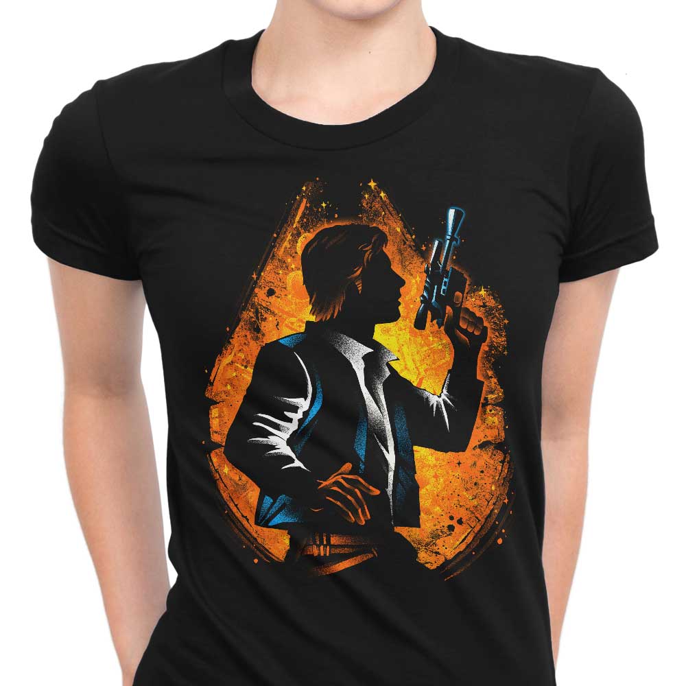 The Corellian Smuggler Women's Apparel - Adult & Kids T-Shirts, Sweatshirts & Hoodies apparel design preview 1