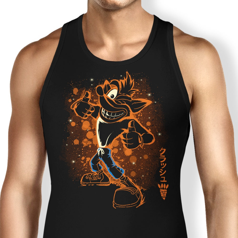 The Crash Tank Top - Adult & Kids T-Shirts, Sweatshirts & Hoodies apparel design preview 1