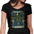 The Creature Women's V-Neck - Adult & Kids T-Shirts, Sweatshirts & Hoodies apparel design preview 1
