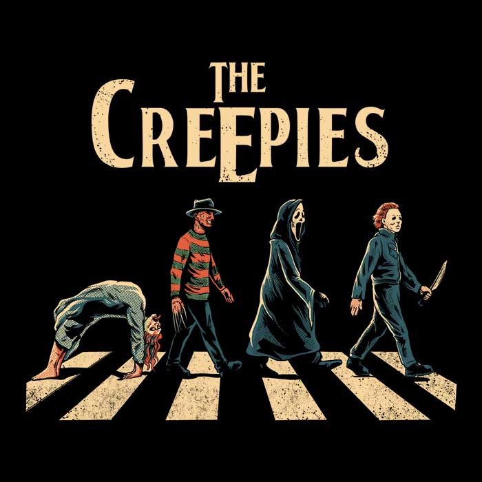 The Creepies Men's Apparel - Adult & Kids T-Shirts, Sweatshirts & Hoodies apparel design preview 2