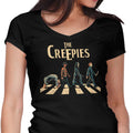 The Creepies Women's V-Neck - Adult & Kids T-Shirts, Sweatshirts & Hoodies apparel design preview 1