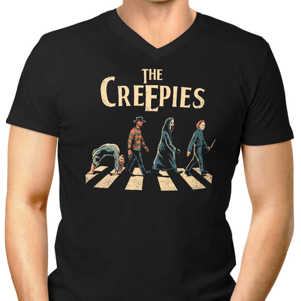 The Creepies Men's V-Neck - Adult & Kids T-Shirts, Sweatshirts & Hoodies apparel design preview 1