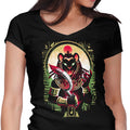 The Crimson Maw Women's V-Neck - Adult & Kids T-Shirts, Sweatshirts & Hoodies apparel design preview 1