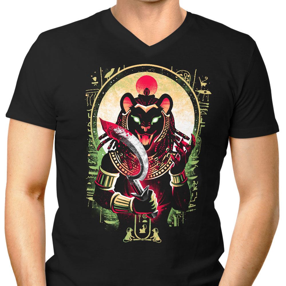 The Crimson Maw Men's V-Neck - Adult & Kids T-Shirts, Sweatshirts & Hoodies apparel design preview 1