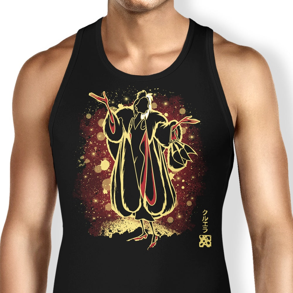The Cruella Tank Top - Adult & Kids T-Shirts, Sweatshirts & Hoodies apparel design preview 1
