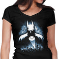 The Dark Call Women's V-Neck - Adult & Kids T-Shirts, Sweatshirts & Hoodies apparel design preview 1