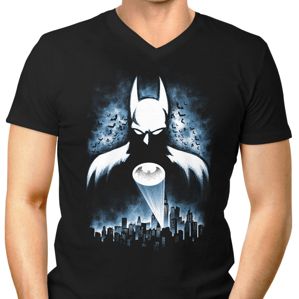 The Dark Call Men's V-Neck - Adult & Kids T-Shirts, Sweatshirts & Hoodies apparel design preview 1
