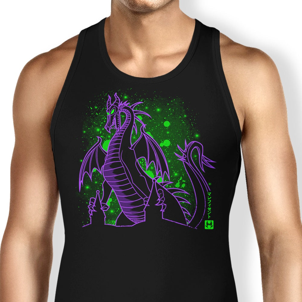 The Dark Dragon Tank Top - Adult & Kids T-Shirts, Sweatshirts & Hoodies apparel design preview 1
