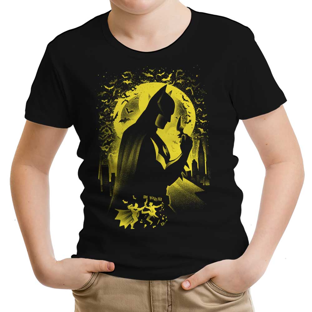 The Dark Night Youth Apparel - Adult & Kids T-Shirts, Sweatshirts & Hoodies apparel design preview 1