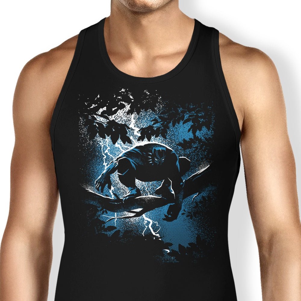The Dark Panther Returns Tank Top - Adult & Kids T-Shirts, Sweatshirts & Hoodies apparel design preview 1
