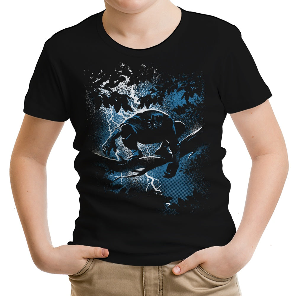The Dark Panther Returns Youth Apparel - Adult & Kids T-Shirts, Sweatshirts & Hoodies apparel design preview 1