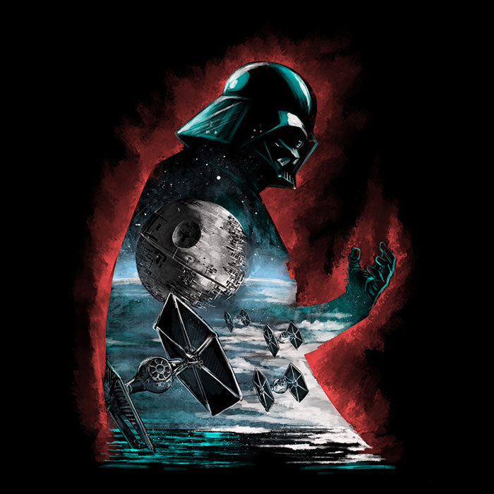 The Dark Sithlouette - Adult & Kids T-Shirts, Sweatshirts & Hoodies apparel design preview 2
