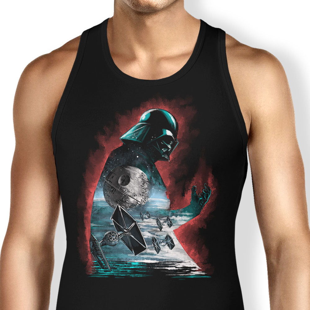 The Dark Sithlouette Tank Top - Adult & Kids T-Shirts, Sweatshirts & Hoodies apparel design preview 1
