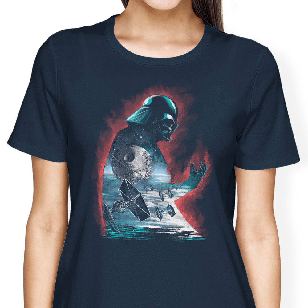 The Dark Sithlouette Women's Apparel - Adult & Kids T-Shirts, Sweatshirts & Hoodies apparel design preview 2