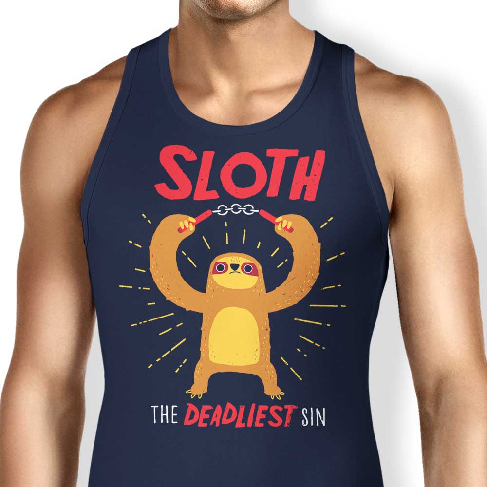 The Deadliest Sin Tank Top - Adult & Kids T-Shirts, Sweatshirts & Hoodies apparel design preview 1