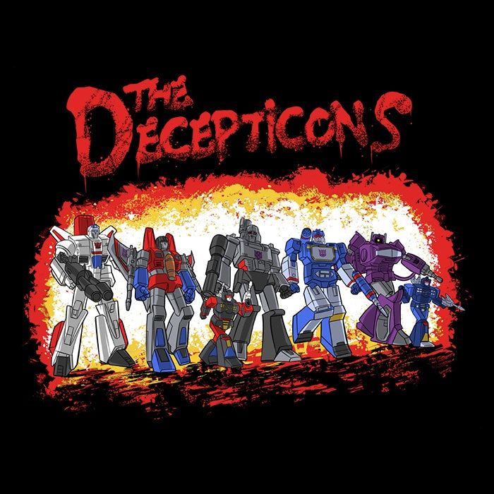 The Decepticons Coasters - Adult & Kids T-Shirts, Sweatshirts & Hoodies apparel design preview 1