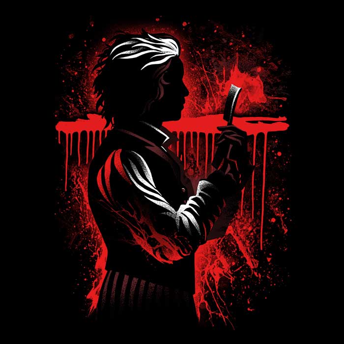 The Demon Barber Women's Apparel - Adult & Kids T-Shirts, Sweatshirts & Hoodies apparel design preview 2