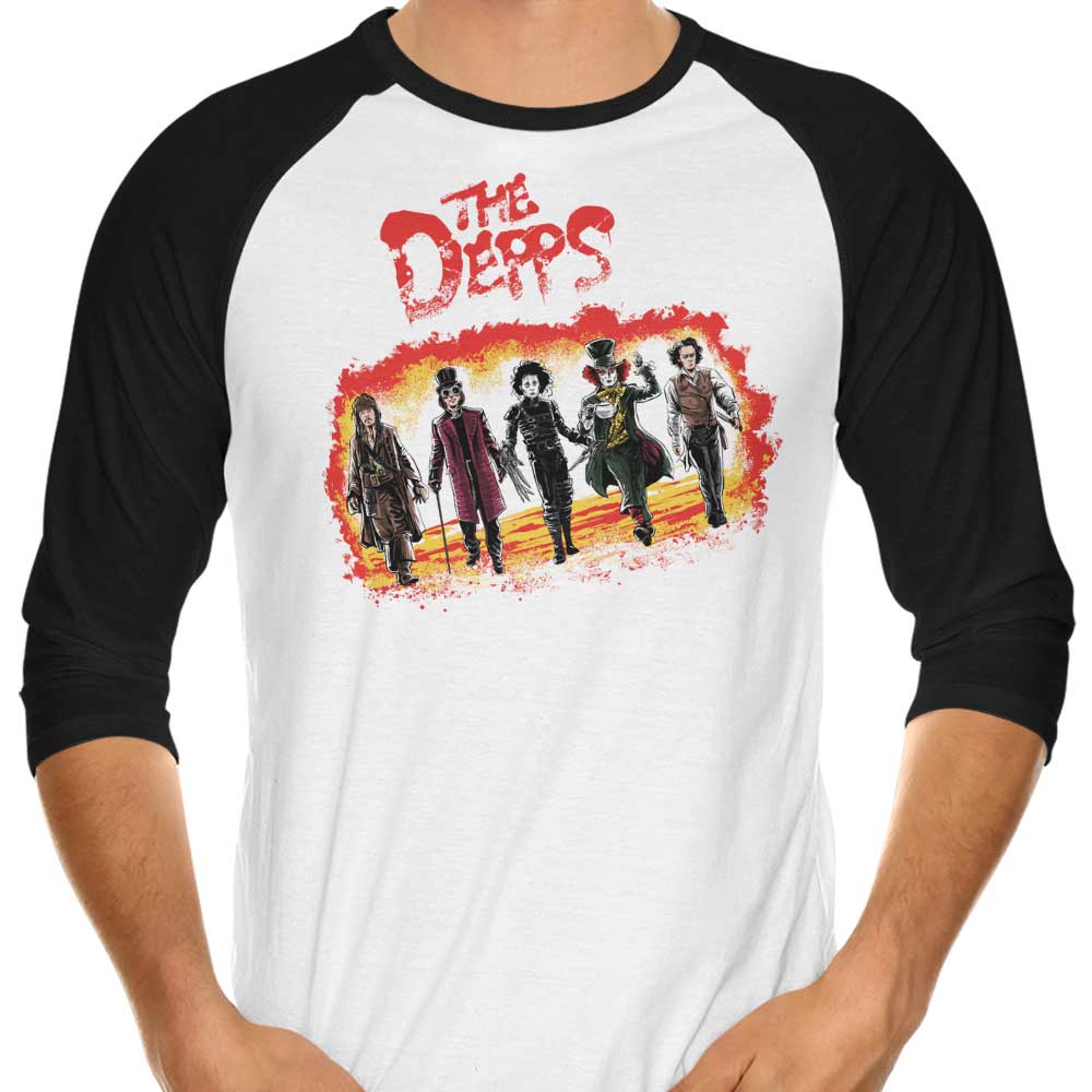 The Depps 3/4 Sleeve Raglan - Adult & Kids T-Shirts, Sweatshirts & Hoodies apparel design preview 1